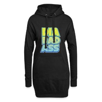 Lustiger Diabetes Diabetiker Insulin - Hoodie-Kleid - Schwarz - Vorne