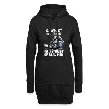 Lustiges Holzfäller T für Forstwirte und Förster - Hoodie-Kleid - Schwarz - Vorne