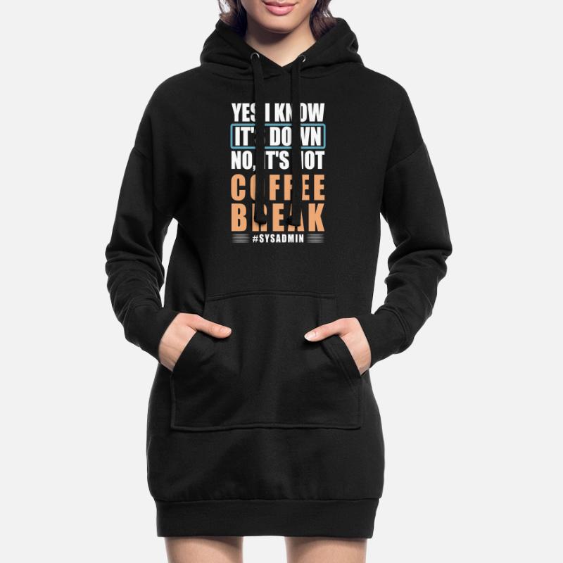 Network Administrator Network Engineer Hoodie Dress