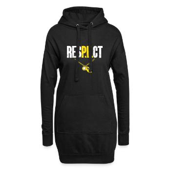 Sportlehrer Sport Lehrer Sportunterricht - Hoodie-Kleid - Schwarz - Vorne