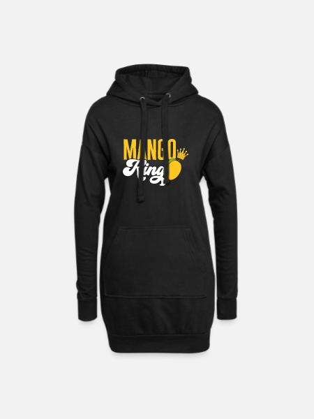 Mango Frucht Mango - Hoodie-Kleid - Schwarz