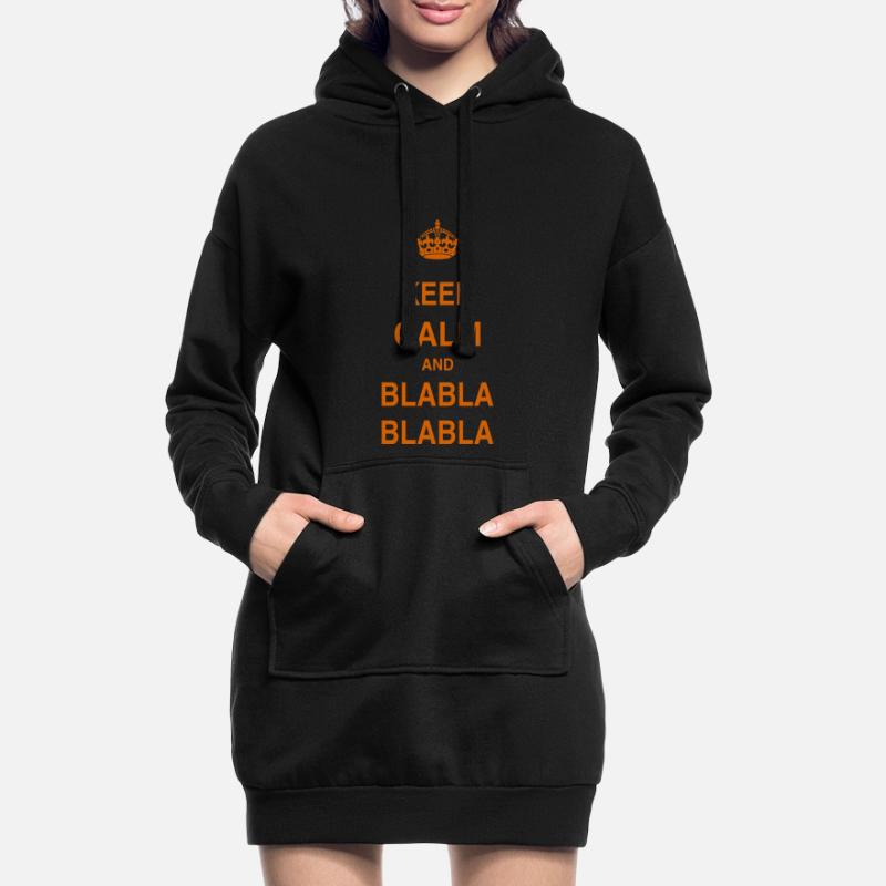 keep Calm Hoodie Dress