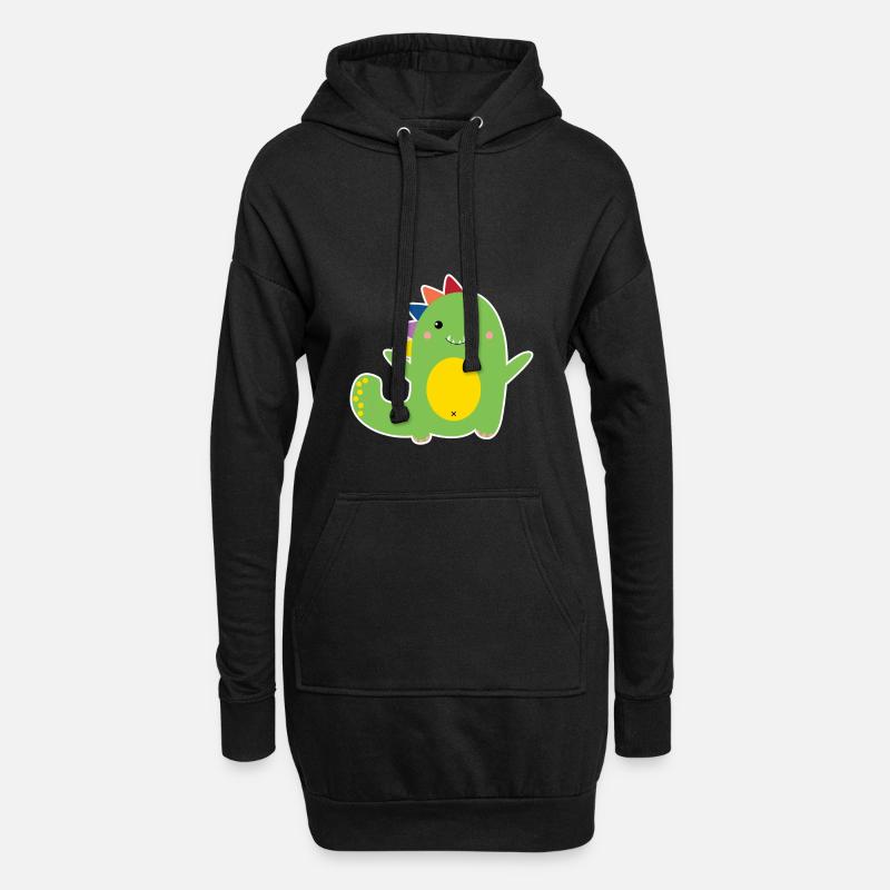Monster 2 - Hoodie-Kleid - Schwarz