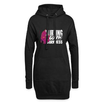 Fascination with the Villainous - Why Root for - Hoodie-Kleid - Schwarz - Vorne