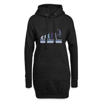 Basketball Sports Evolution for BBall Lovers Dunk - Hoodie Dress - black - Front