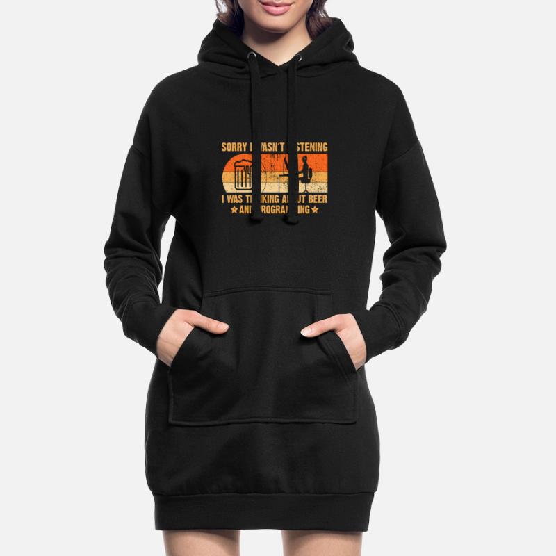 Coder Developer Programmer Coding IT Computer Hoodie Dress
