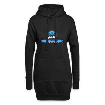 Glaser Design für stolze Handwerker - Hoodie-Kleid - Schwarz - Vorne