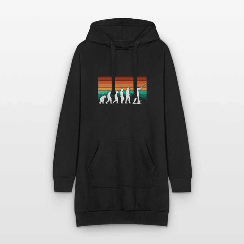 Golf Evolution From Monkey To Men BBall Lovers Hoodie Dress