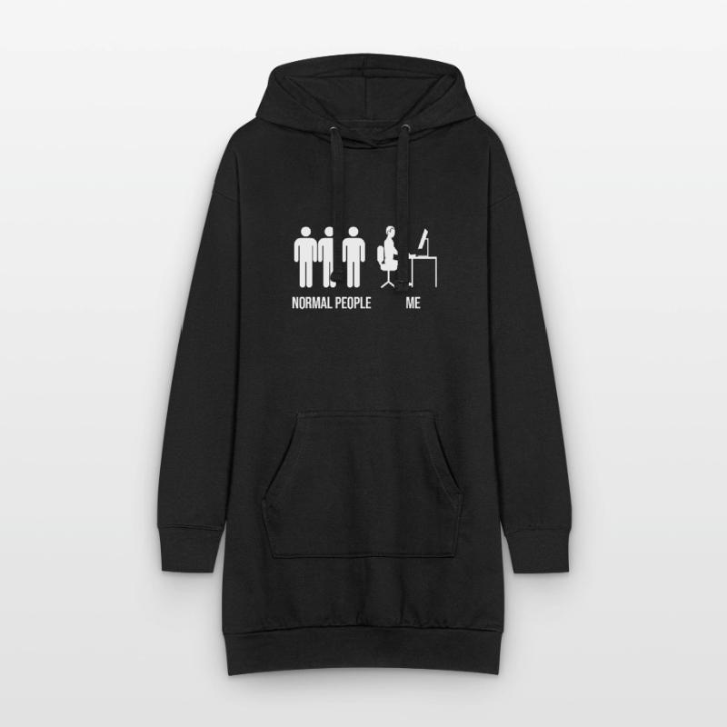 Coder Developer Programmer Coding IT Computer Hoodie Dress