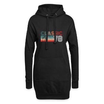 44 Year Old Birthday 2022 Classic 1978 44 Birthday - Hoodie-Kleid - Schwarz - Vorne