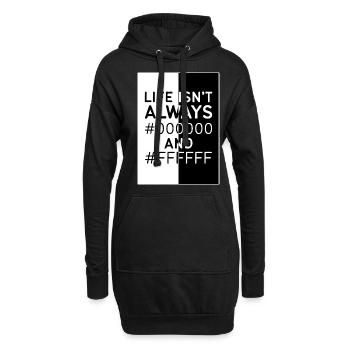 Designerin Grafiker Grafik Designer Künstler - Hoodie-Kleid - Schwarz - Vorne