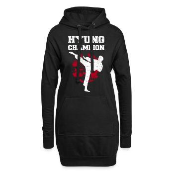 Tangsoodo Kampfkunst, Tang Soo Do Kämpfer Geschenk - Hoodie-Kleid - Schwarz - Vorne