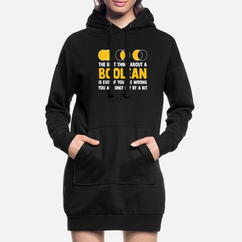 Programmeur Coder Développeur de logiciels Sweat-shirt à capuche long Femme