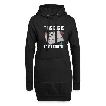 Programmer Coder Software Developer - Hoodie Dress - black - Front