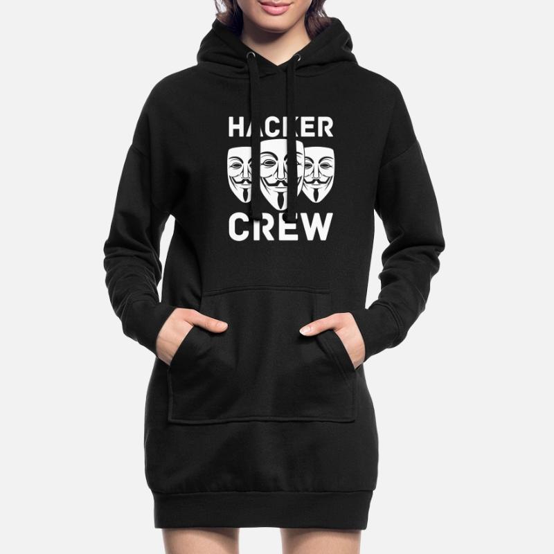 Programmeur Coder Développeur de logiciels Sweat-shirt à capuche long Femme