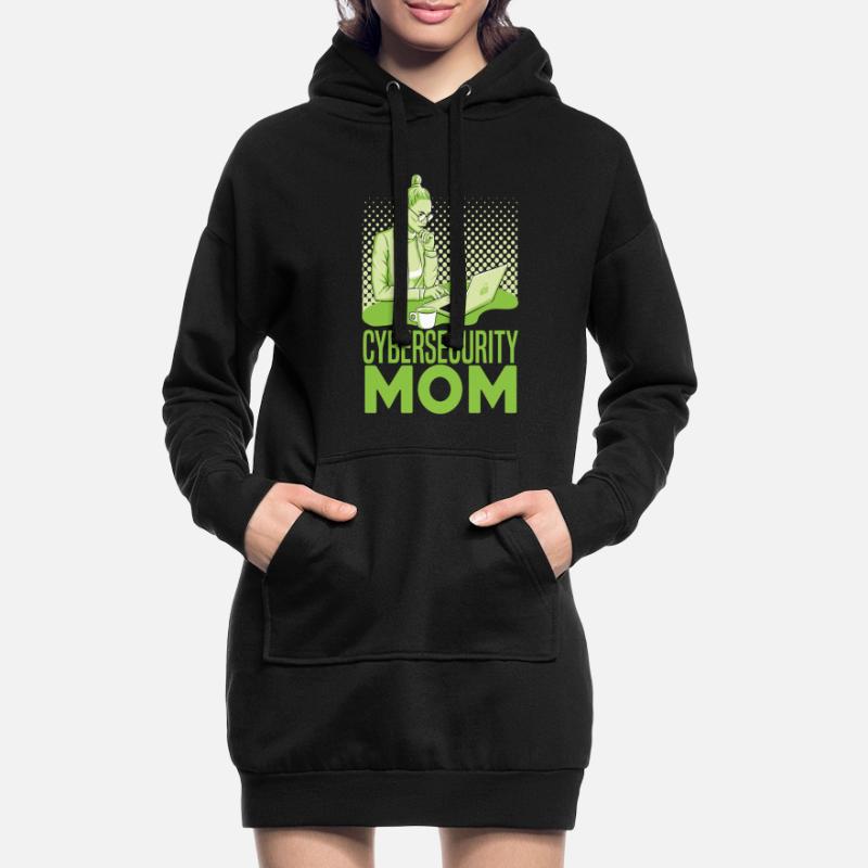 Programmeur Coder Développeur de logiciels Sweat-shirt à capuche long Femme