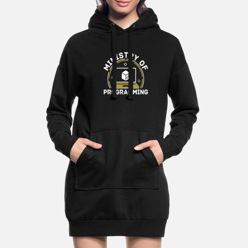 Programmierer Coder Software Entwickler Hoodie-Kleid