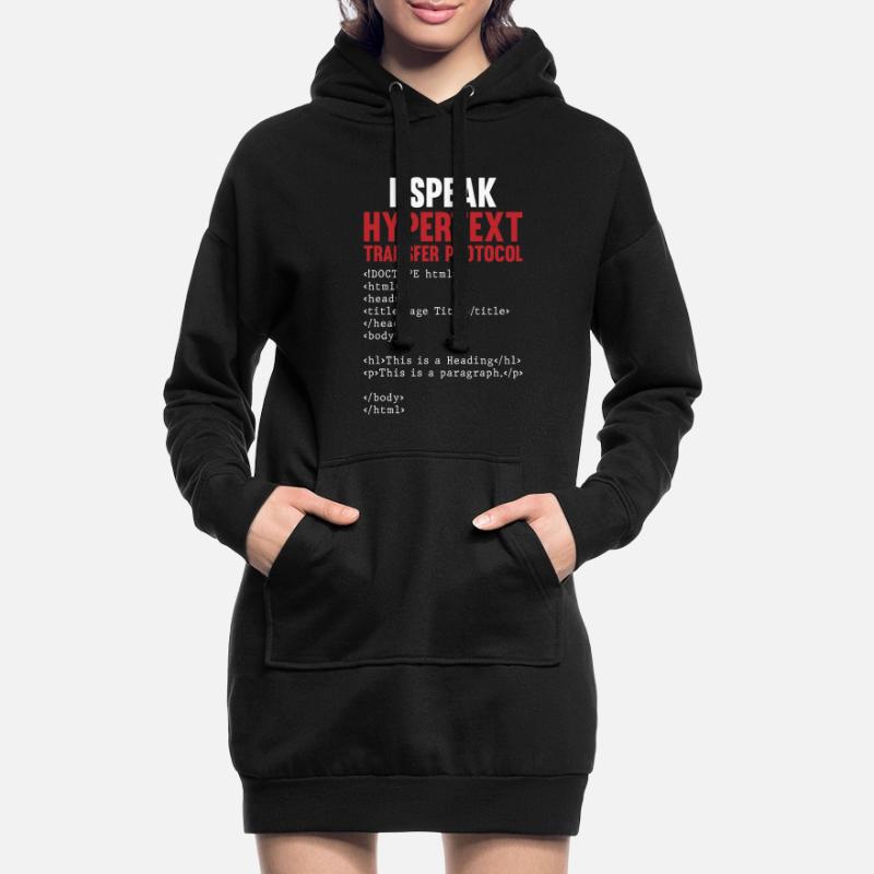 Programmierer Coder Software Entwickler Hoodie-Kleid