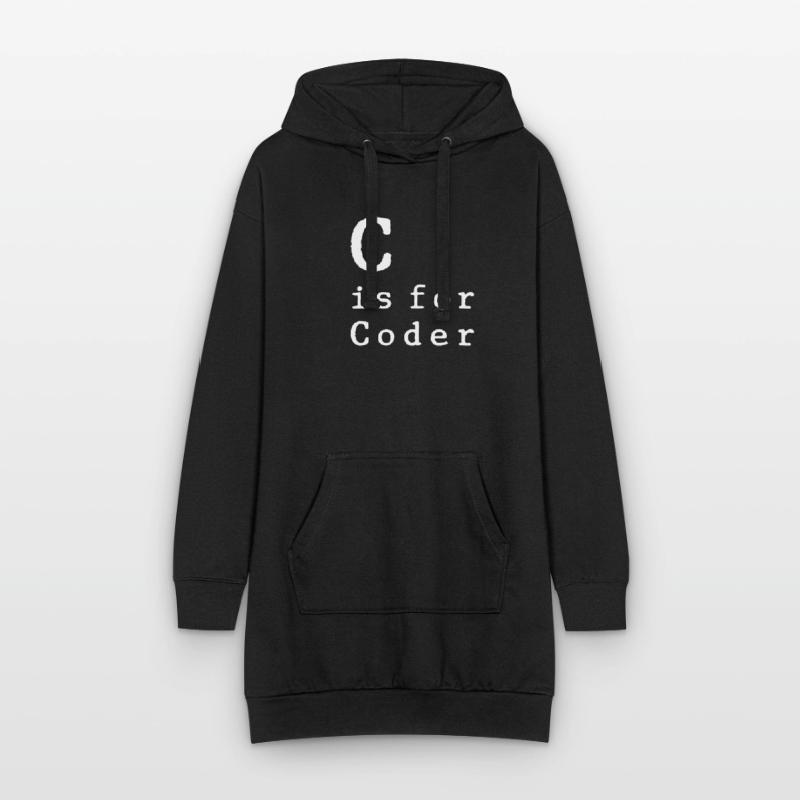 Programmierer Coder Software Entwickler Hoodie-Kleid