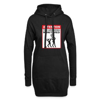 Programmer Coder Software Developer - Hoodie Dress - black - Front