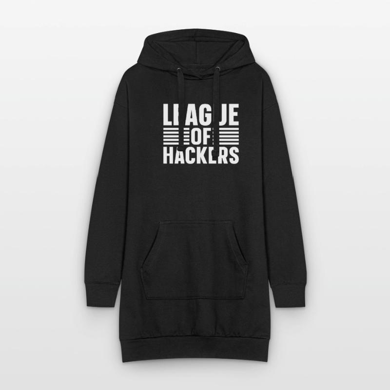 Programmeur Coder Développeur de logiciels Sweat-shirt à capuche long Femme