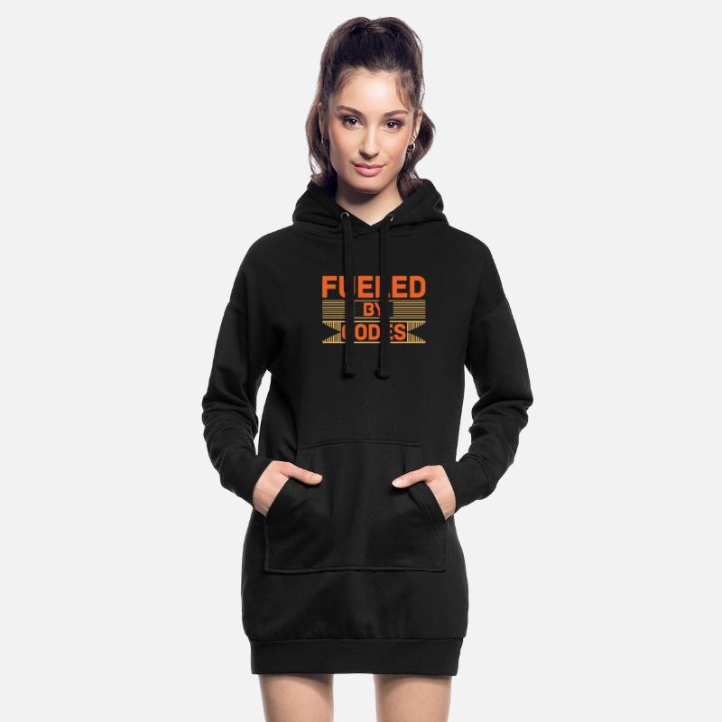 Hoodie-Kleid
