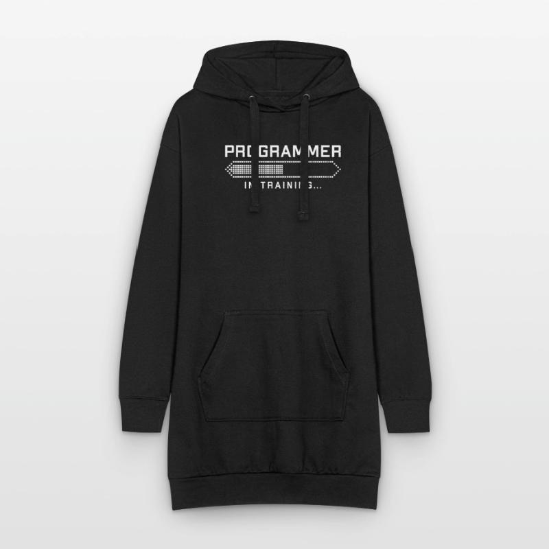 Programmierer Coder Software Entwickler Hoodie-Kleid