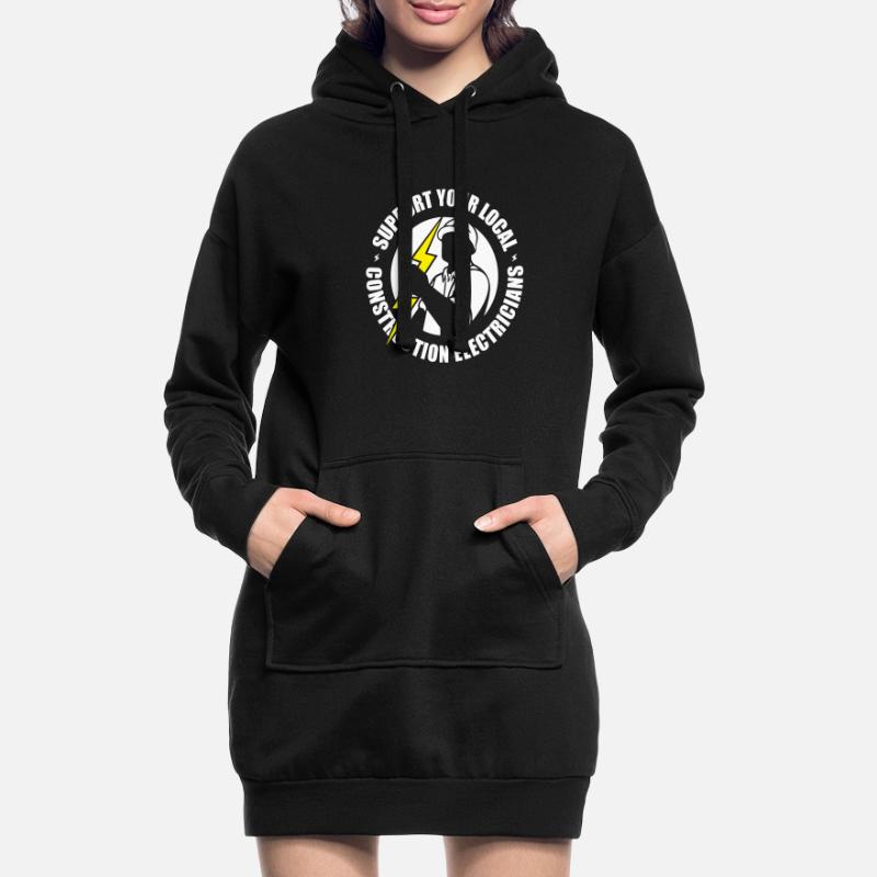 Electrician Electrical Engineer Electronics Technician Hoodie Dress