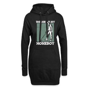 Prospectors Digging Treasure - Hoodie Dress - black - Front