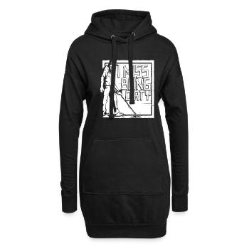 Prospectors Digging Treasure - Hoodie Dress - black - Front