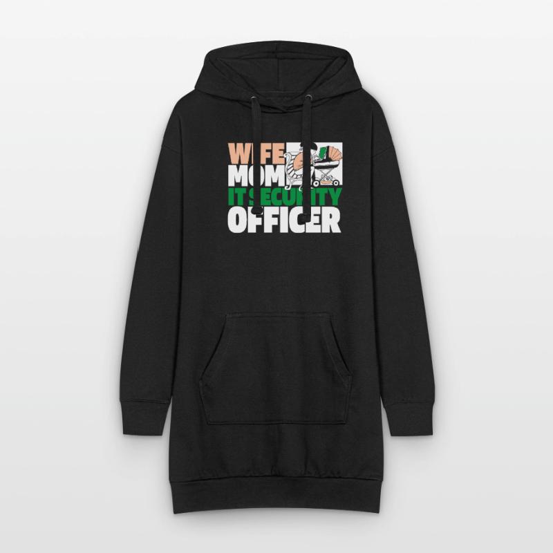 Développeur Coder Programmeur Mama Sweat-shirt à capuche long Femme