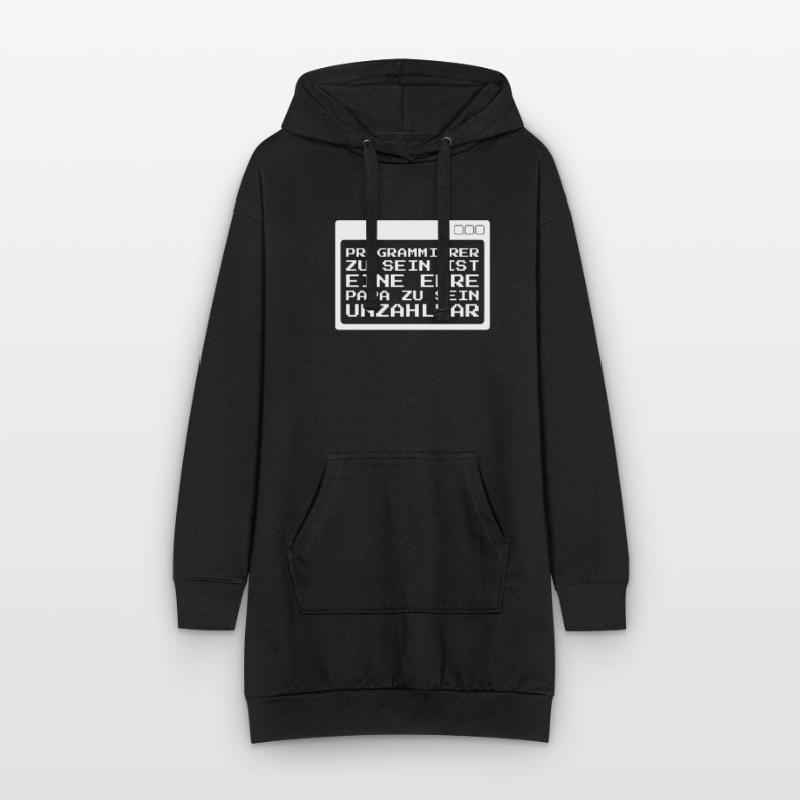 Programmeur Codeur développeur Sweat-shirt à capuche long Femme