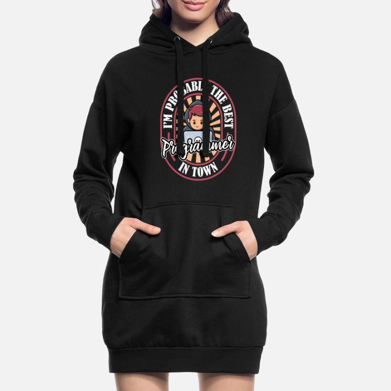 Developer Coder Programmer Funny Hoodie Dress