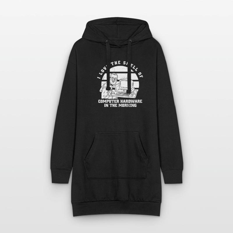 Developer Coder Programmer Computer Sweat-shirt à capuche long Femme