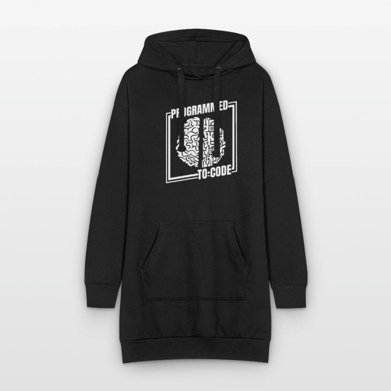 Developer Coder Programmer Funny Hoodie Dress