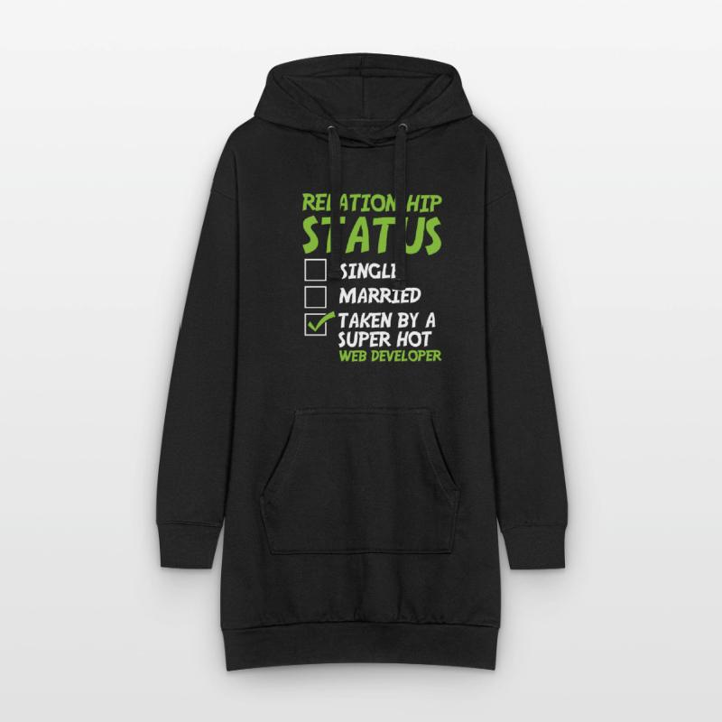 Web Developer Web Developer Funny Hoodie Dress