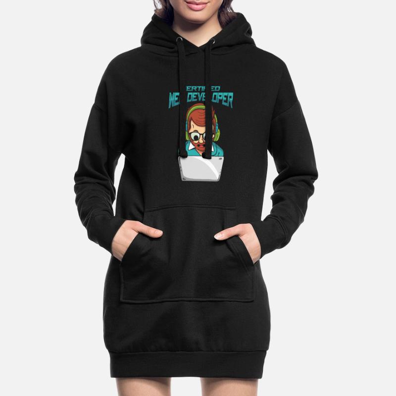 Web Developer Web Developer Certified Hoodie Dress