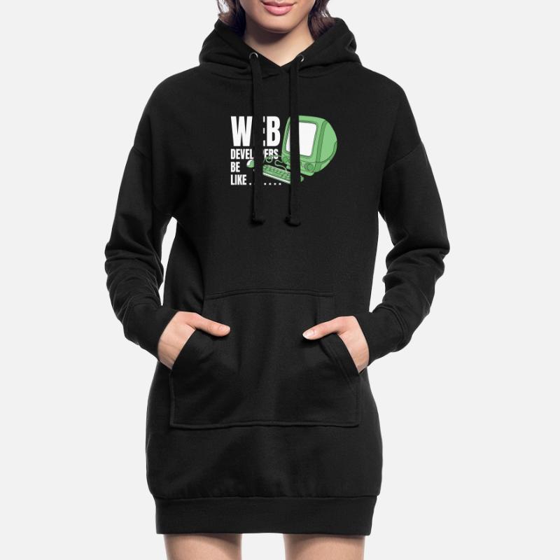 Web Developer Web Developer Funny Hoodie Dress