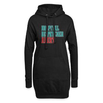 Centre de contrôle des appels d’urgence Centre des opérations de l’hôpital - Sweat-shirt à capuche long Femme - noir - Devant
