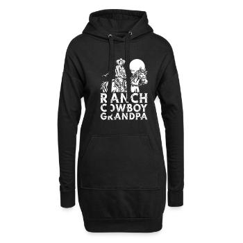 Rodeo Cowboy Ranch Cowboy - Sweat-shirt à capuche long Femme - noir - Devant