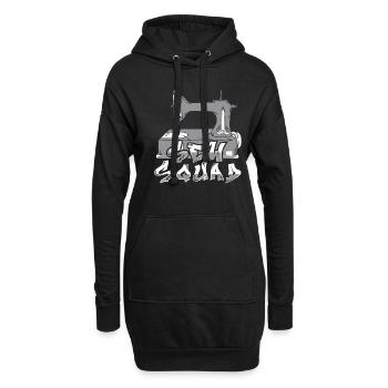 Sewing Sewing Machine - Hoodie Dress - black - Front