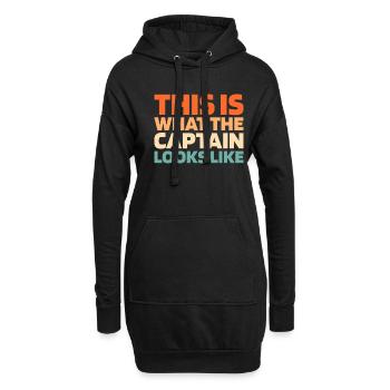 Voile, Voile, Voilier - Sweat-shirt à capuche long Femme - noir - Devant