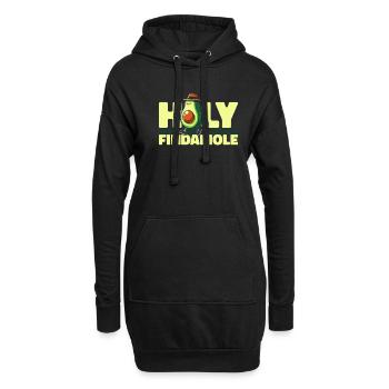 Médecin légiste Avocat Holy Findamole - Sweat-shirt à capuche long Femme - noir - Devant