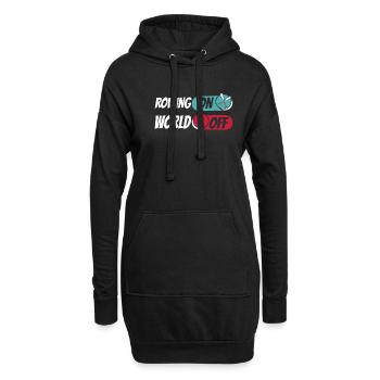 Aviron Rameur Aviron On World Off - Sweat-shirt à capuche long Femme - noir - Devant