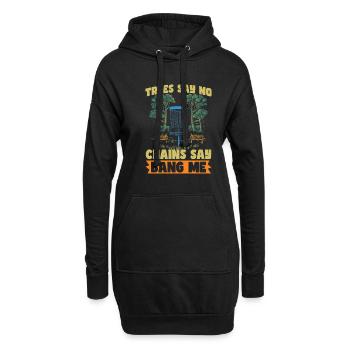 Frisbee Golf Disc Golf - Sweat-shirt à capuche long Femme - noir - Devant