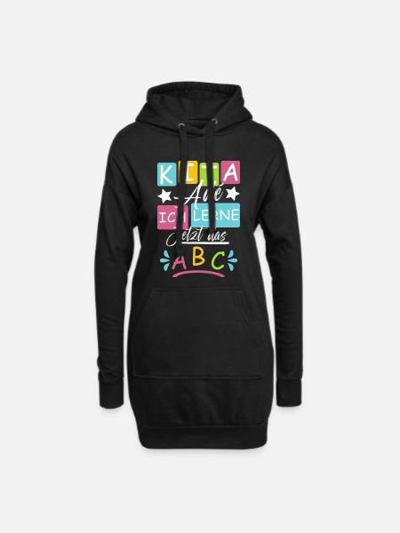 Kita Abgänger 2026 - Hoodie-Kleid - Schwarz