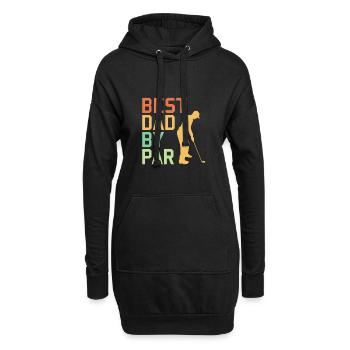 Bester Vater von Par - Golfer - Golfen - Hoodie-Kleid - Schwarz - Vorne