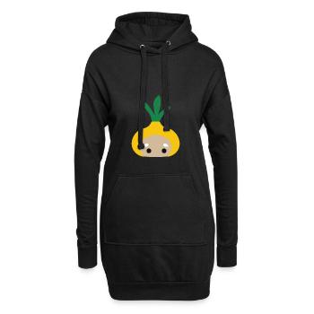 onion - Hoodie Dress - black - Front