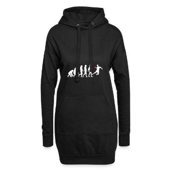 Evolution Handball - Hoodie-Kleid - Schwarz - Vorne