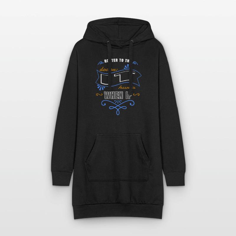gift idea encrypt hack the box present programming Hoodie-Kleid